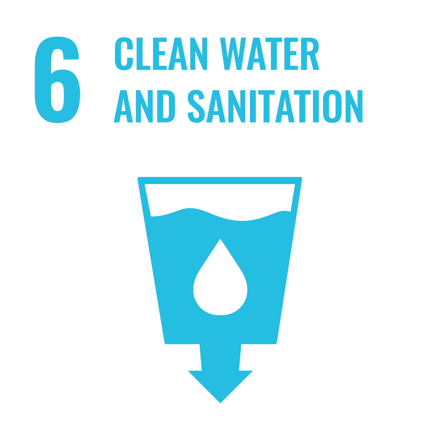 image of inverted SDG 6