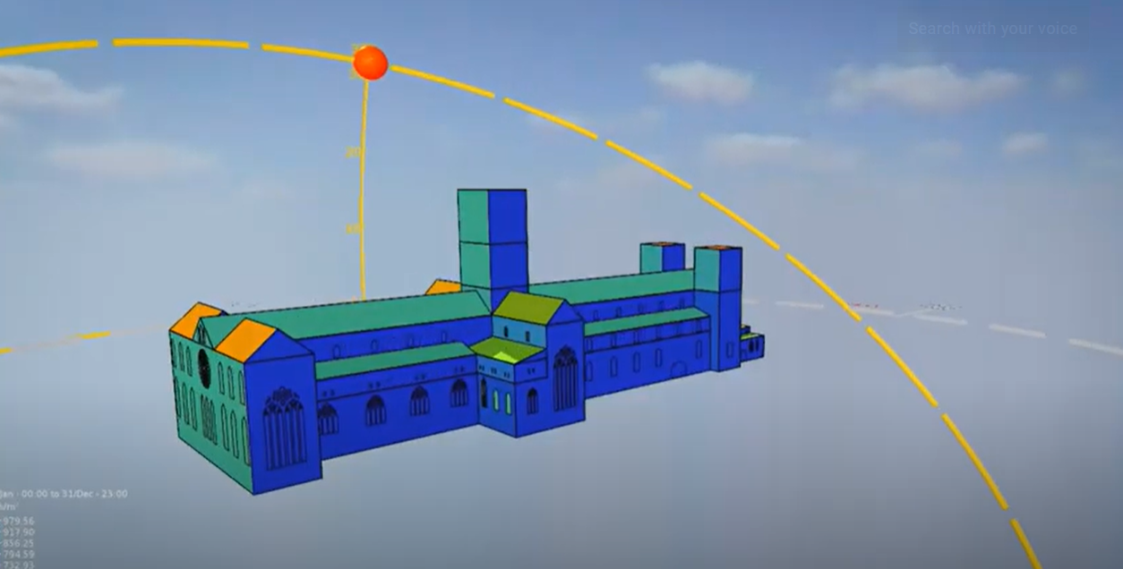 Digital twin of Durham Cathedral