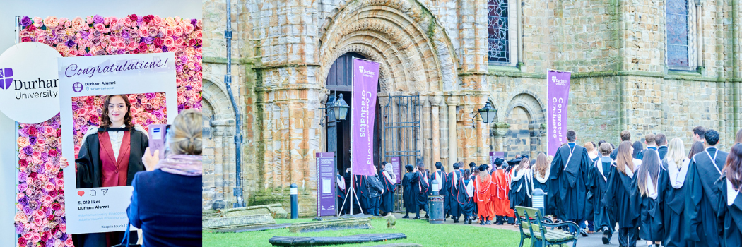 Students entering the Cathedral for congregation