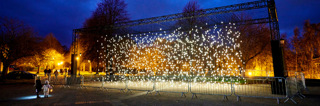 Lumiere installation at St Mary's College 2021