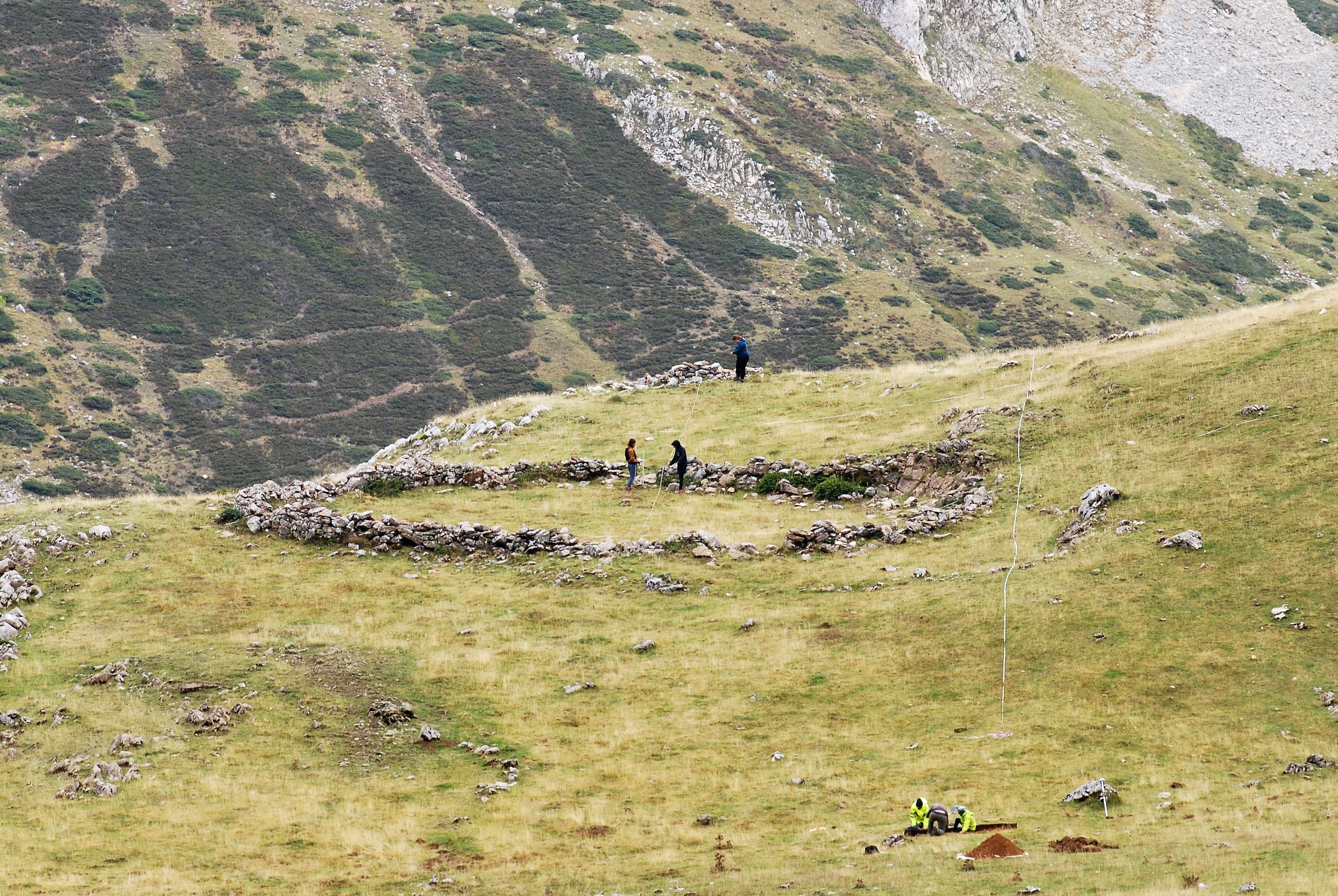 view of the Cantabrian Mountains