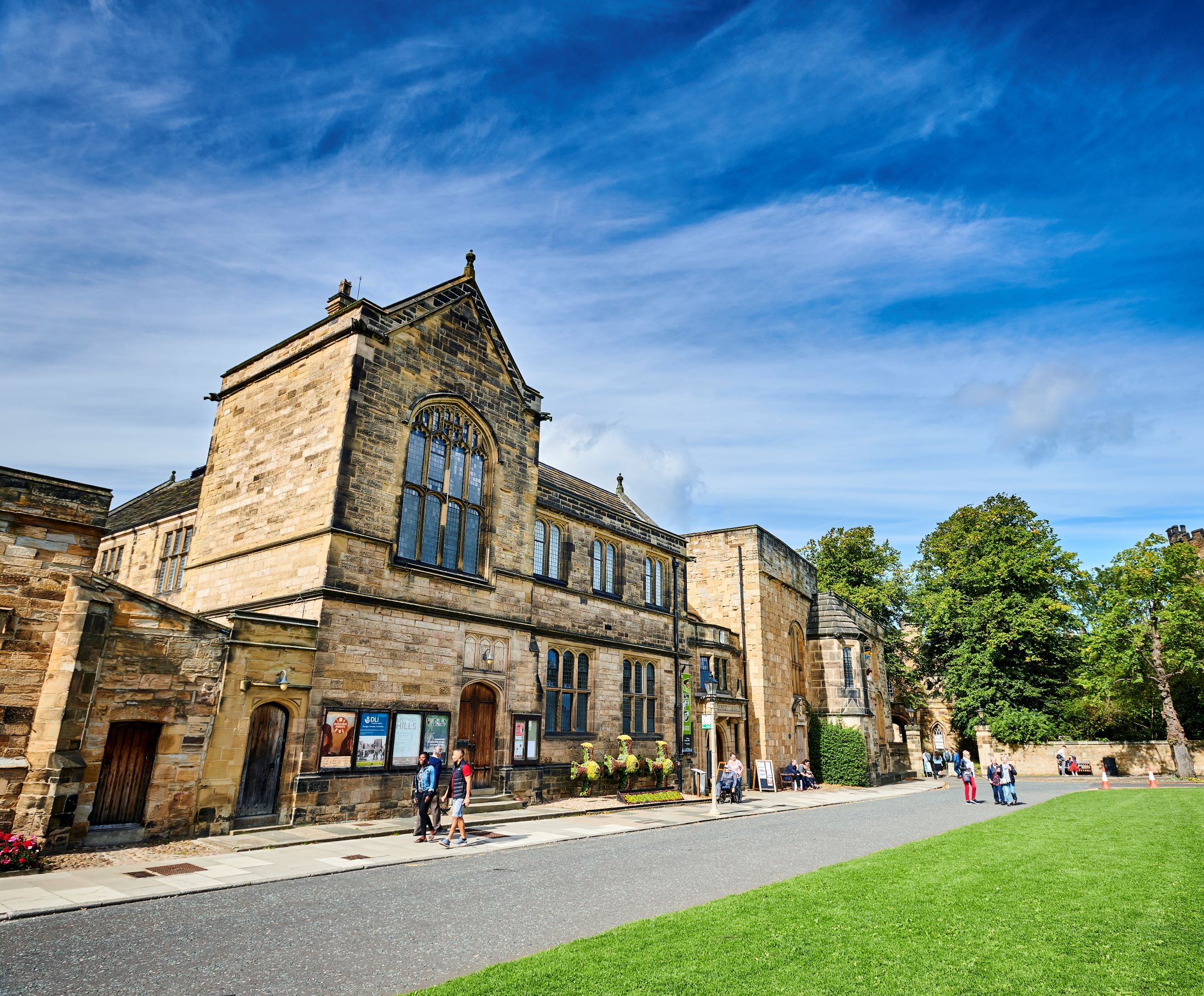 External image of Palace Green Library during summer