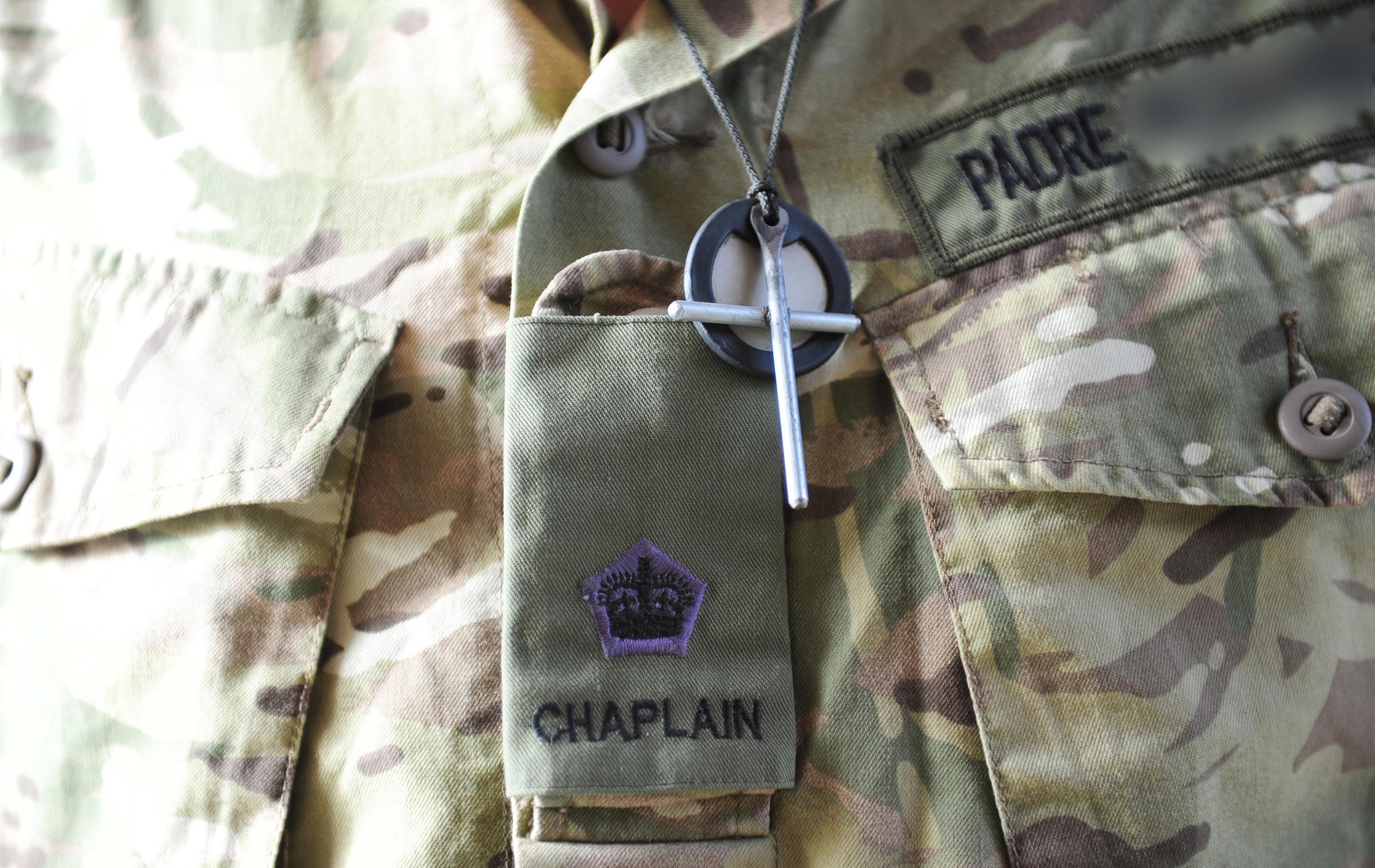 British Army chaplains' fatigues