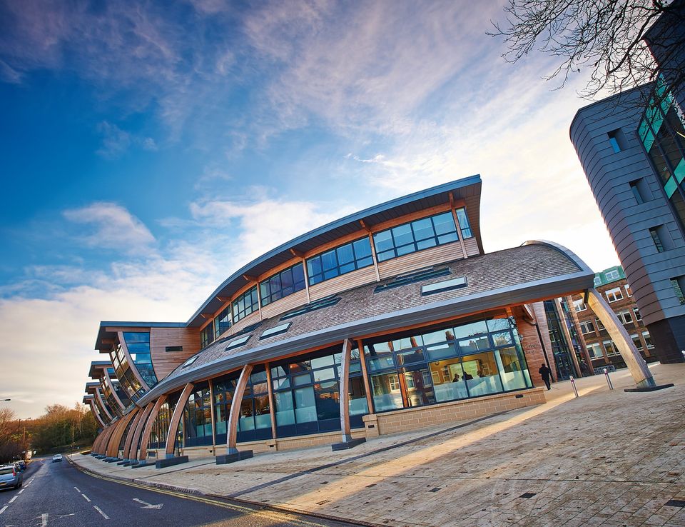 The exterior of The Palatine Centre, Durham University